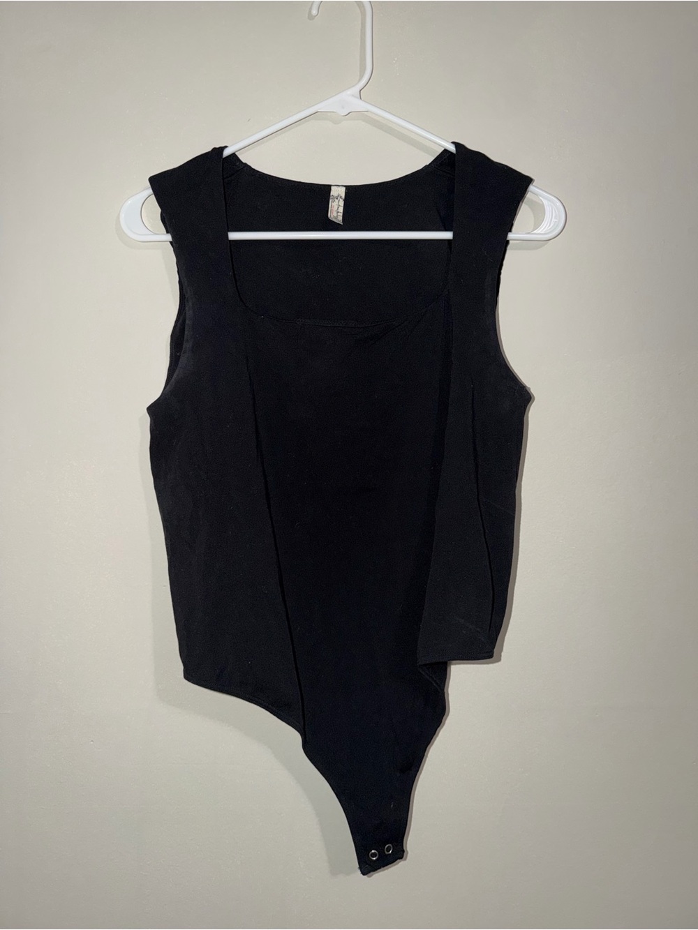 Intimately Free People L/XL Black Sleeveless Scoop Neck Bodysuit